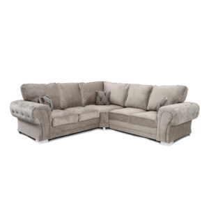 Verona Large Corner Sofa Mink